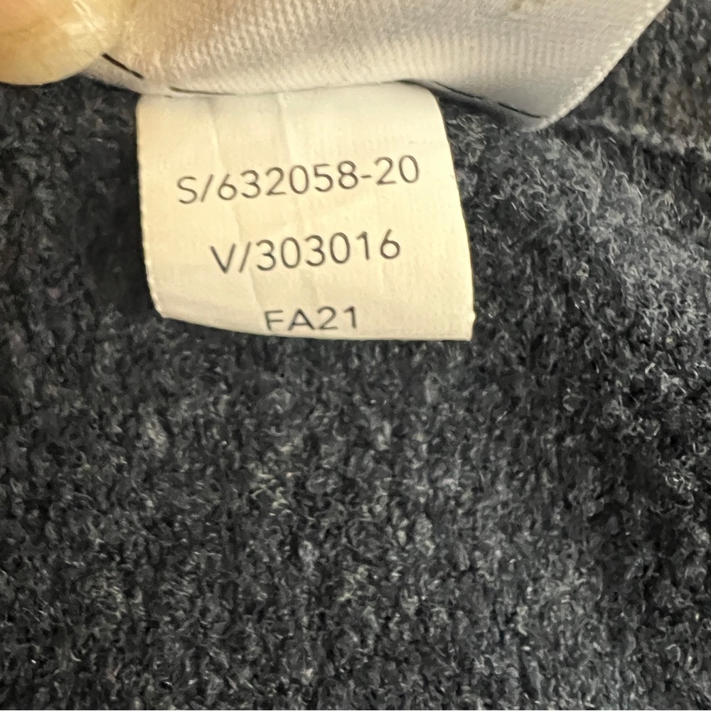 Athleta Balance Printed Pullover Sweatshirt Saturation Stripe Navy Blue Size S - Picture 7 of 7